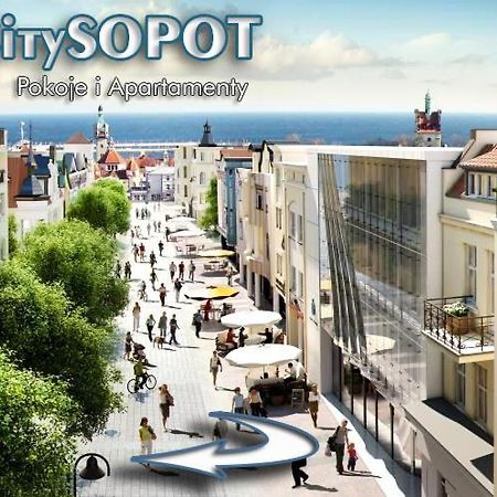 City Sopot Pokoje I Apartamenty Na Deptaku المظهر الخارجي الصورة